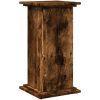 Piedestal med förvaring rökfärgad ek konstruerat trä vidaXL 31 x 30 x 60 cm – miniatyr 2