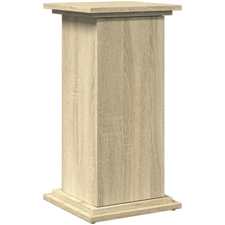 Piedestal med förvaring sonoma-ek konstruerat trä vidaXL 31 x 30 x 60 cm – bild 2