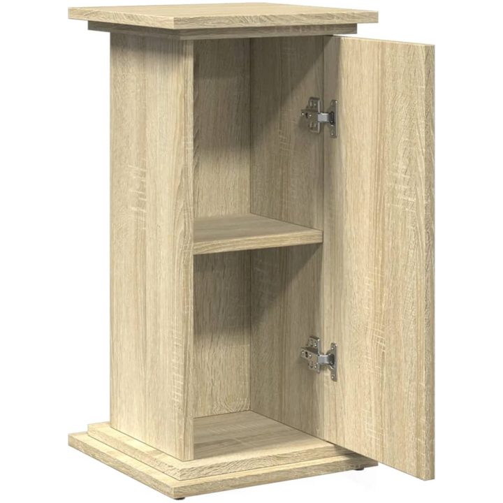 Piedestal med förvaring sonoma-ek konstruerat trä vidaXL 31 x 30 x 60 cm – bild 6