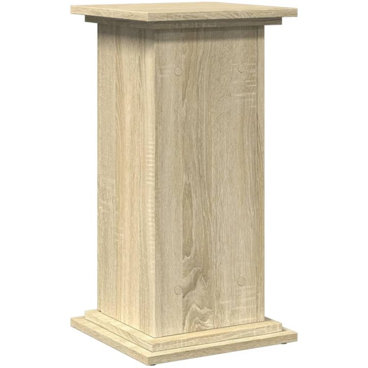 Piedestal med förvaring sonoma-ek konstruerat trä vidaXL 31 x 30 x 60 cm – bild 8