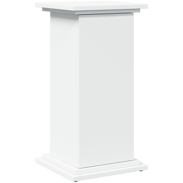 Piedestal med förvaring vit konstruerat trä vidaXL 31 x 30 x 60 cm – bild 2