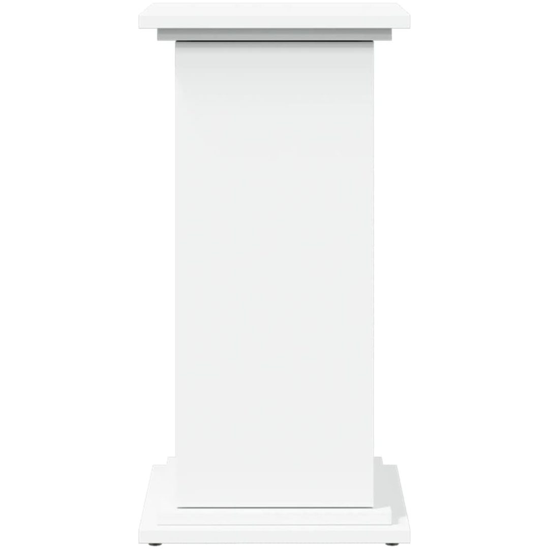 Piedestal med förvaring vit konstruerat trä vidaXL 31 x 30 x 60 cm – bild 5