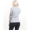 Piké Dam Surf Light Gråmelerad Printer Essentials XS – miniatyr 3