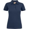Piké Dam Surf Stretch Marinblå Printer Essentials 3XL – miniatyr 5