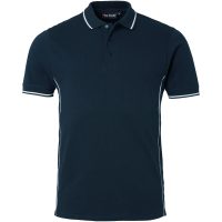Pike Polo Kortärm Marinblå Top Swede