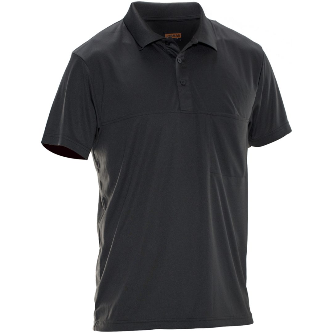 Piké Spun Dye 5533 Practical Svart Jobman XXXL