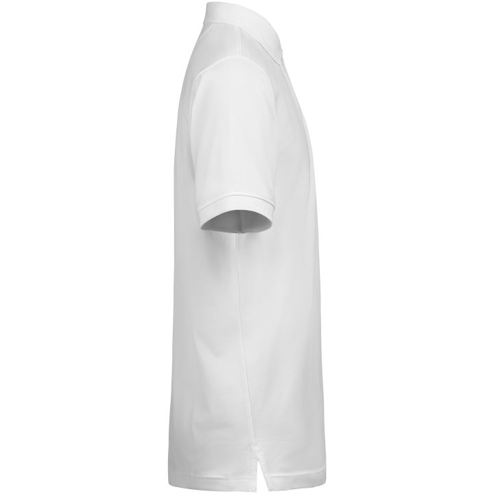 Piké Supreme Stretch Vit James Harvest – bild 2
