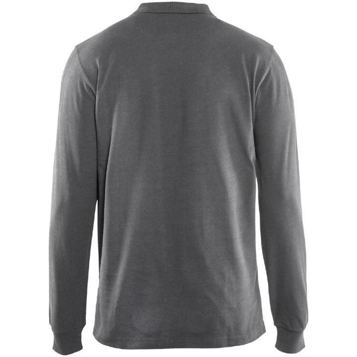 Pikétröja 33881050 Grå BLÅKLÄDER PIKÉTRÖJA 33881050 GRÅ XS – bild 2