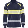 Pikétröja 34381726 Marin / Hivisgul BLÅKLÄDER PIKÉTRÖJA 34381726 MARIN/G XS – miniatyr 1
