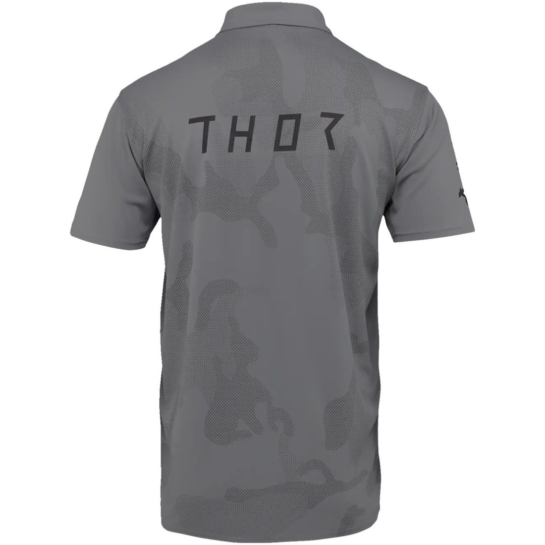 Pikétröja Corpo Grå THOR M – bild 2