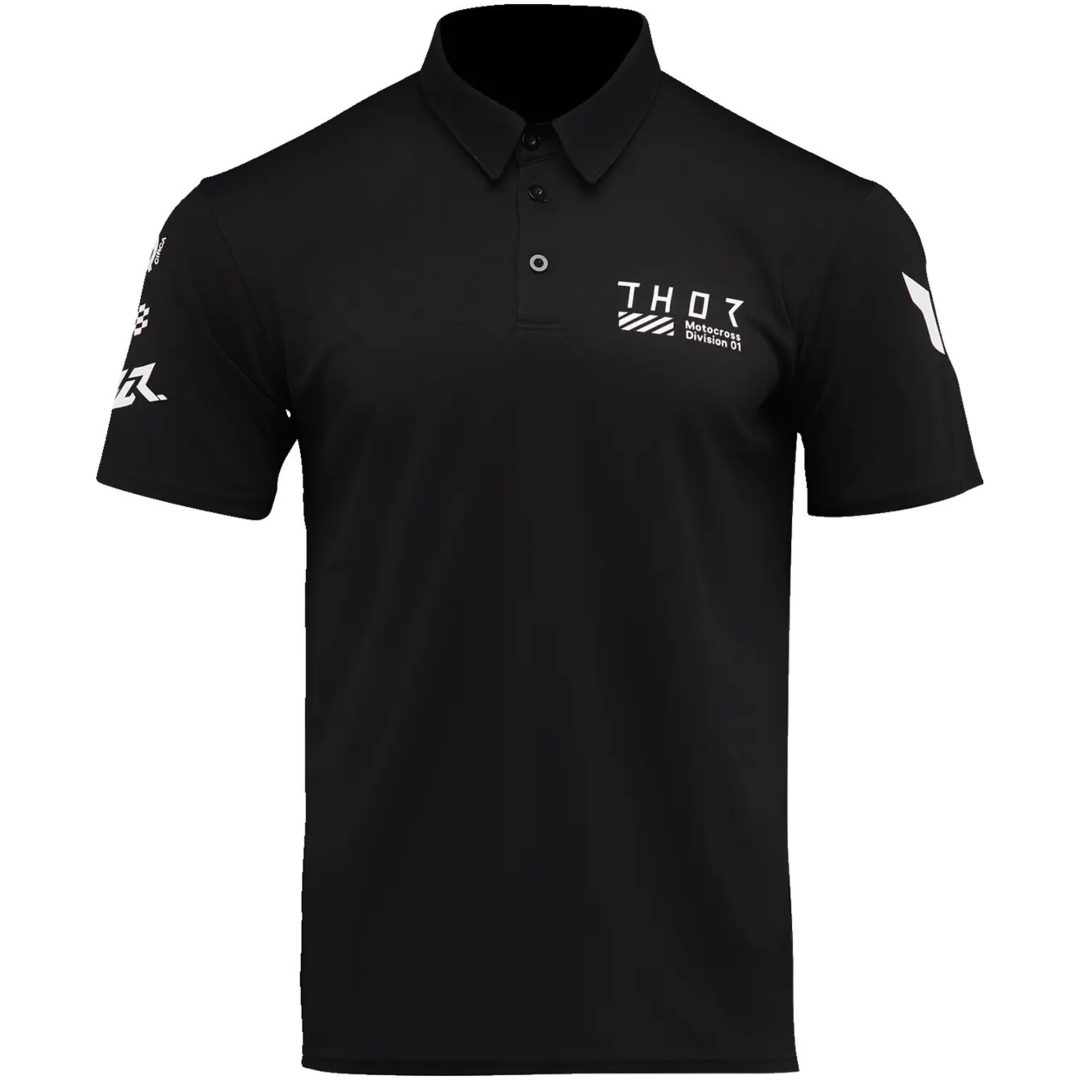 Pikétröja Corpo Svart THOR XL