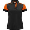 Pikétröja Dam Prime Svart/orange Printer PRIME XS – miniatyr 1