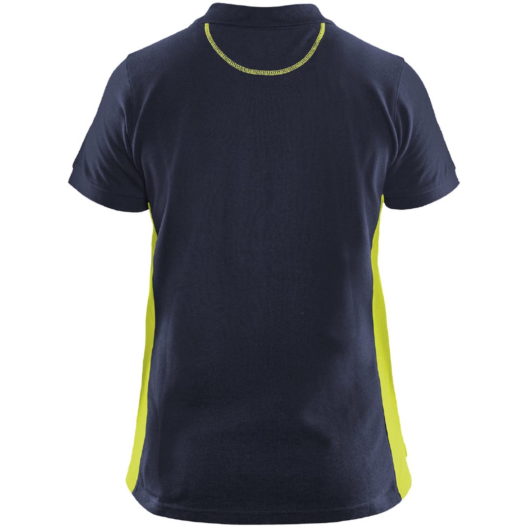 Pikétröja Gul/marin 33901050 Blåkläder XS – bild 2