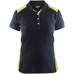 Pikétröja Gul/marin 33901050 Blåkläder
