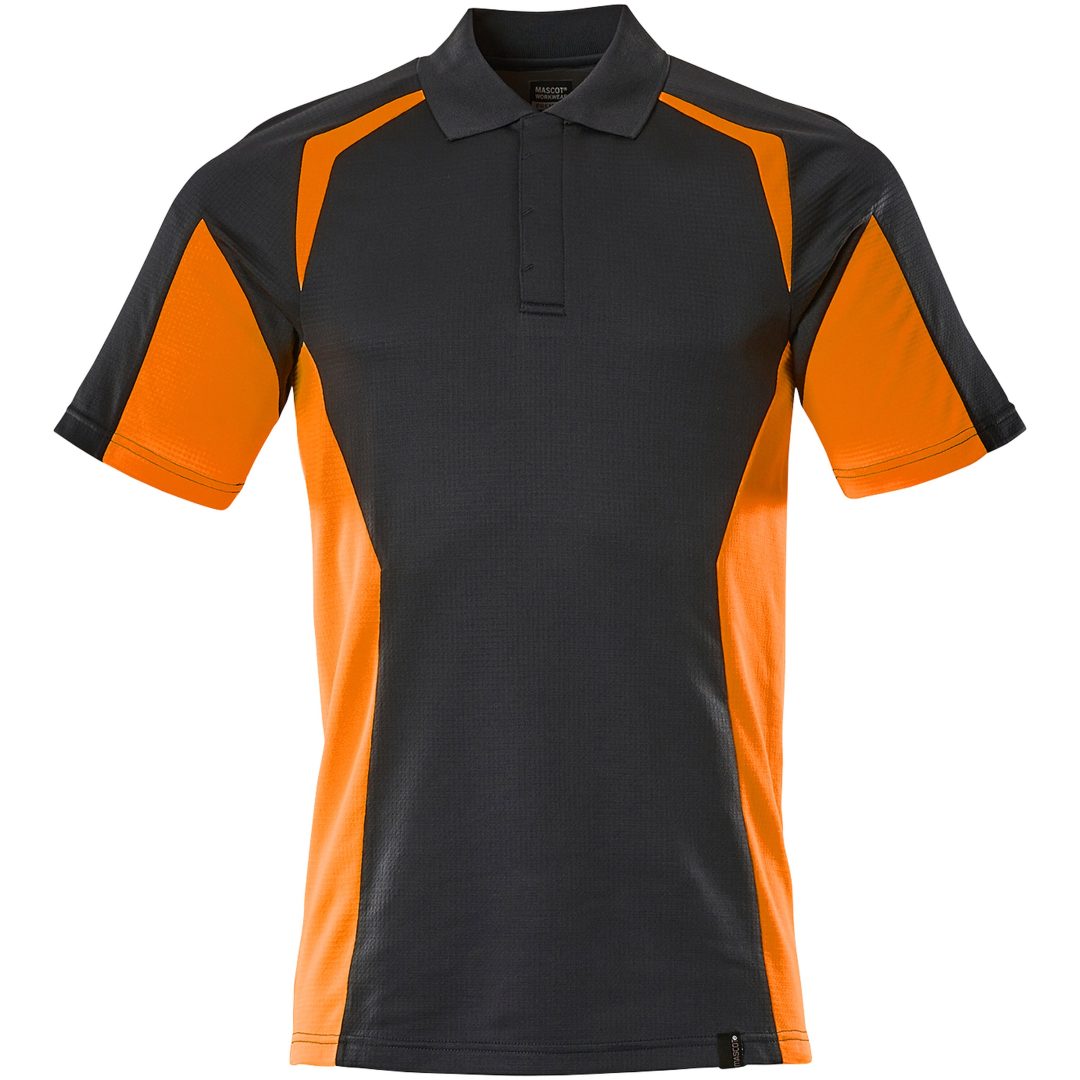 Pikétröja Hivisorange/marin 22083-771 Mascot XS