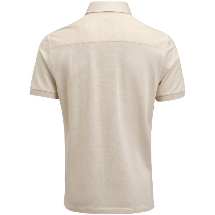 Pikétröja IB133 S S Knitted Tailored Fit Sand J.Harvest & Frost XS 35/36 – bild 2