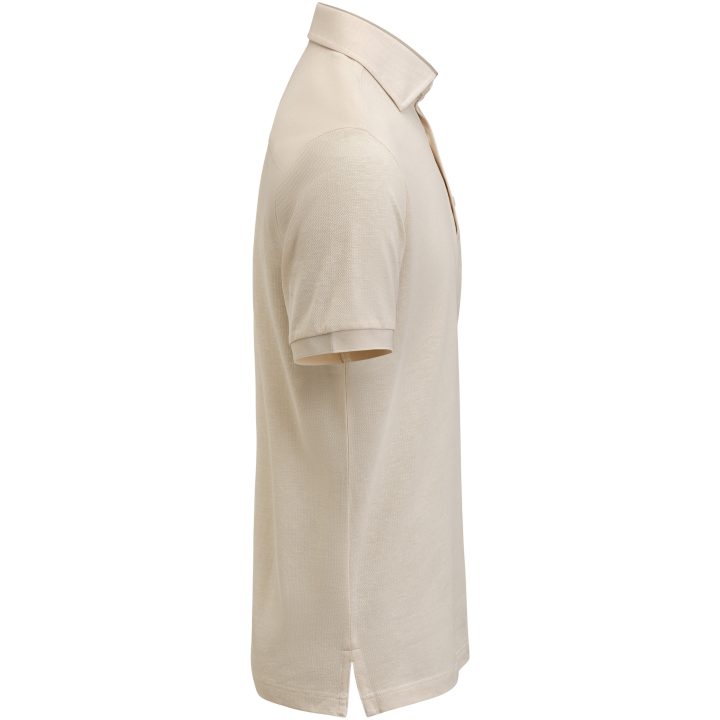 Pikétröja IB133 S S Knitted Tailored Fit Sand J.Harvest & Frost XS 35/36 – bild 3