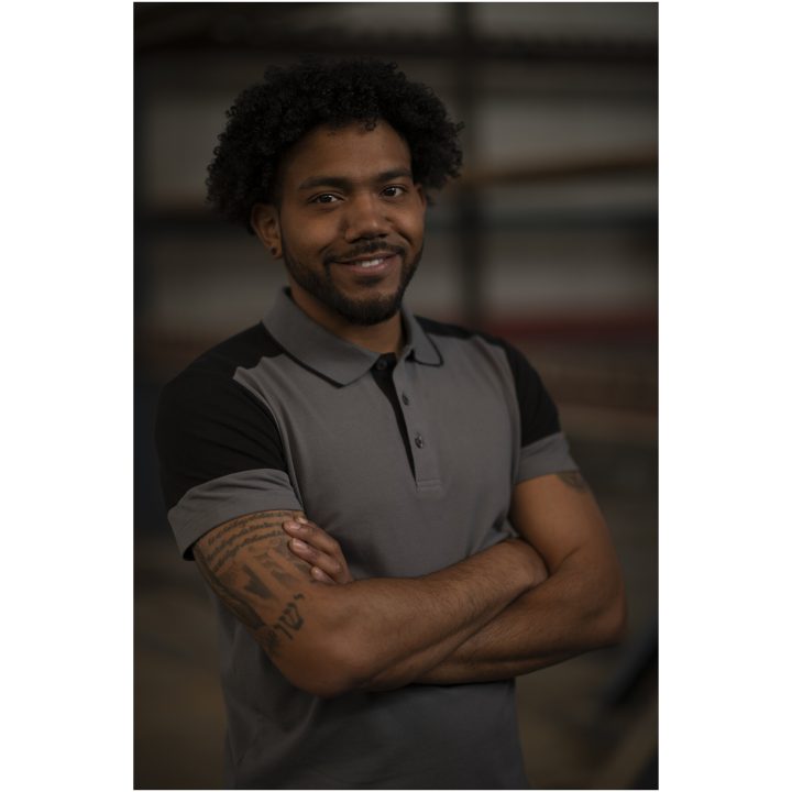 Pikétröja Prime Marinblå/neongul Printer PRIME s – bild 9