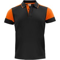 Pikétröja Prime Svart/orange Printer PRIME