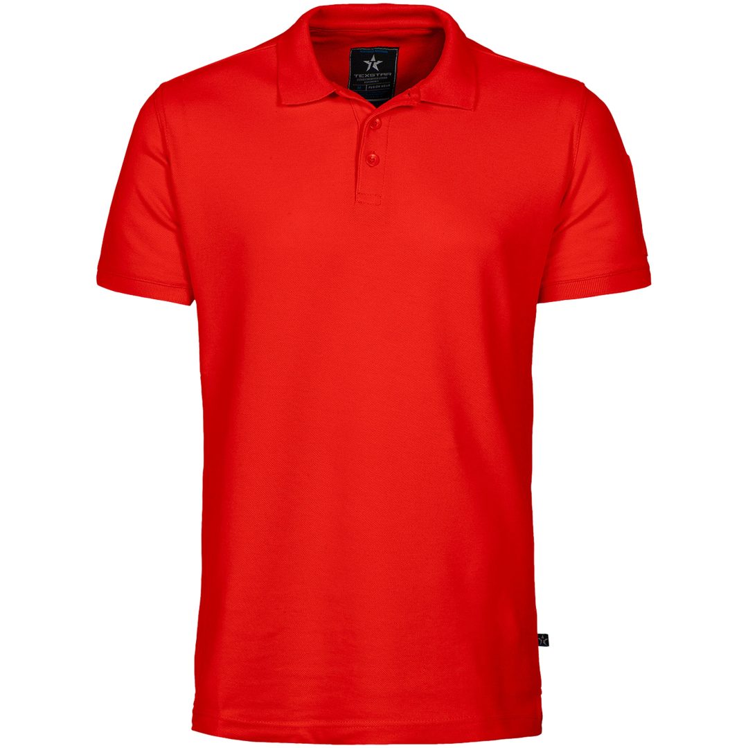 Pikétröja Röd Ps03 Texstar Small