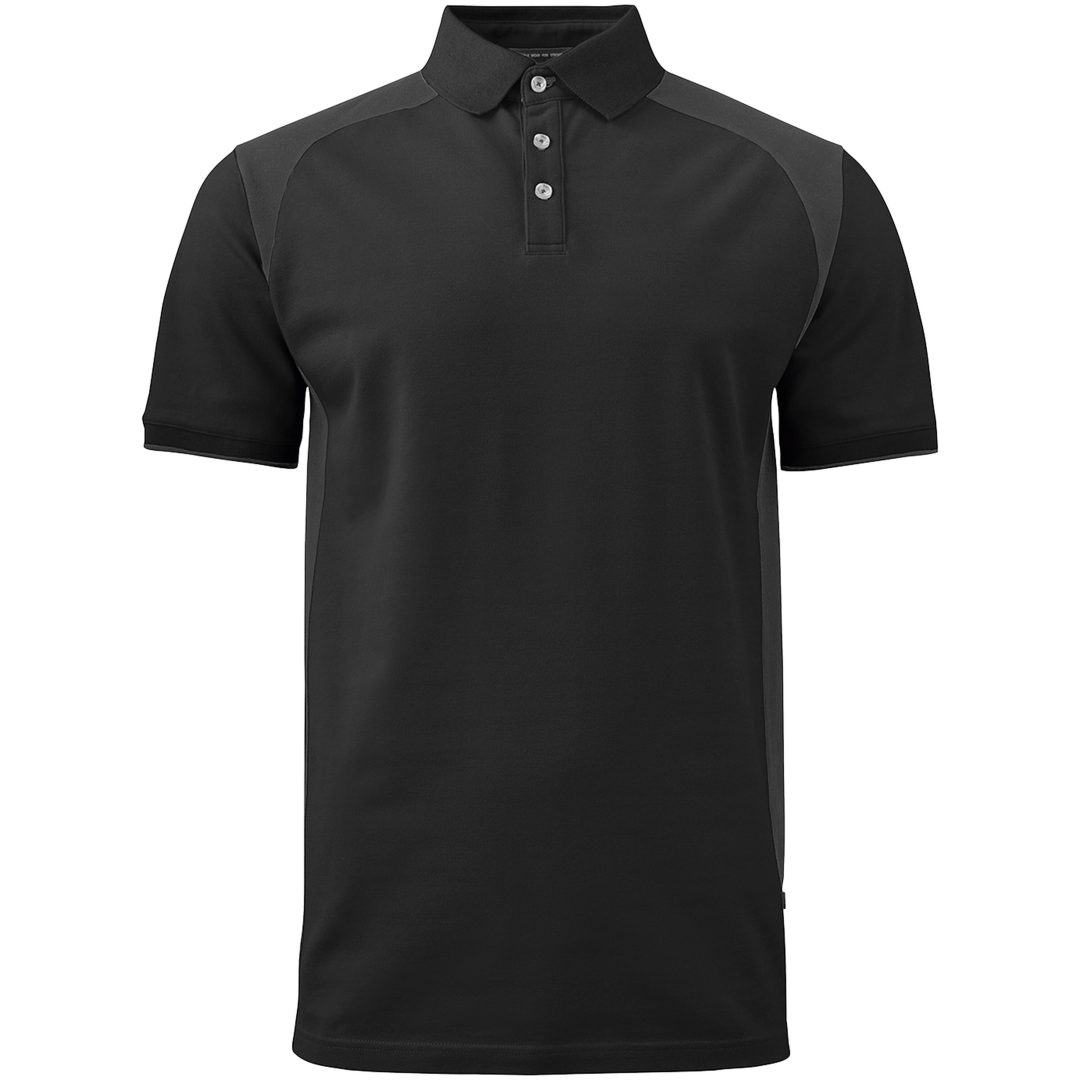 Pikétröja Svart Ps07 Texstar Small