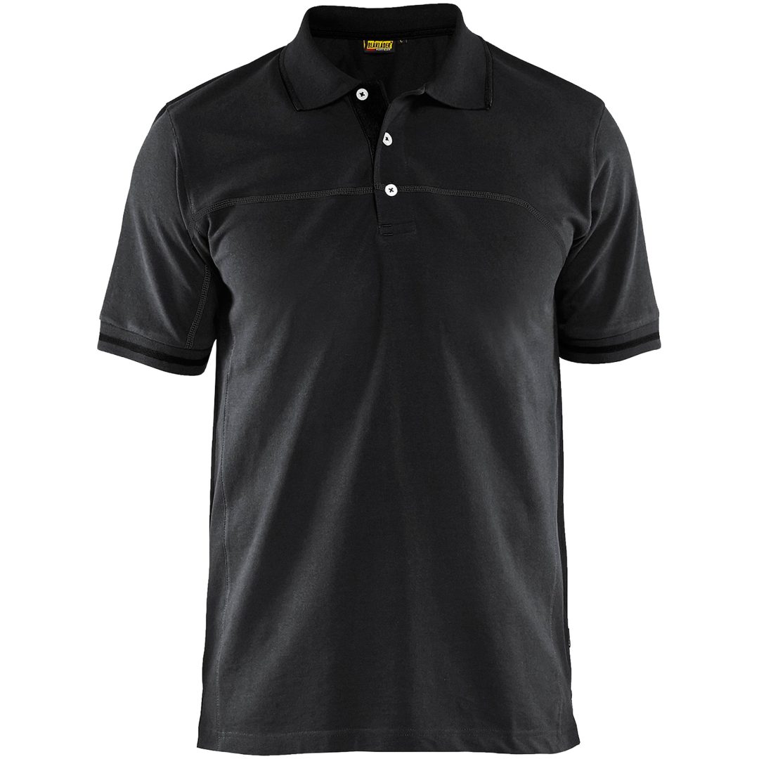 Pikétröja Svart/grå 33891050 Blåkläder XS