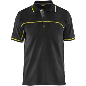 Pikétröja Svart/gul 33891050 Blåkläder
