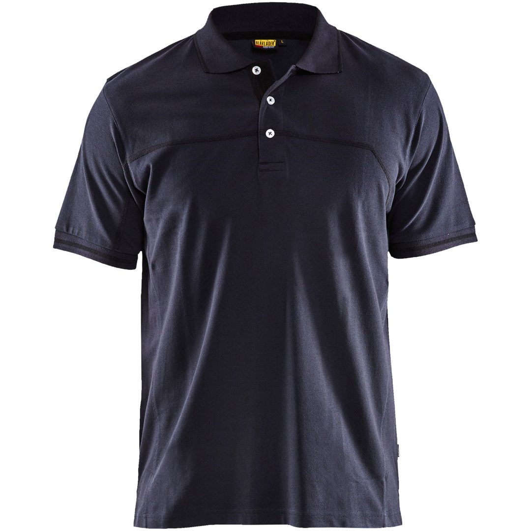 Pikétröja Svart/marin 33891050 Blåkläder XS