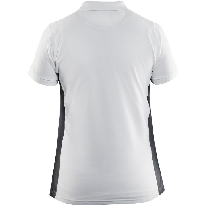 Pikétröja Vit/grå 33901050 Blåkläder XS – bild 2