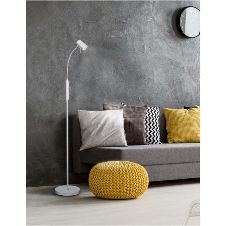 Pilot Golvlampa, ANETA HOME Sockel GU10 Vit /Krom – bild 6