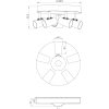 Pilot Takspot, Rund 5:a Vit ANETA HOME Vit – miniatyr 3