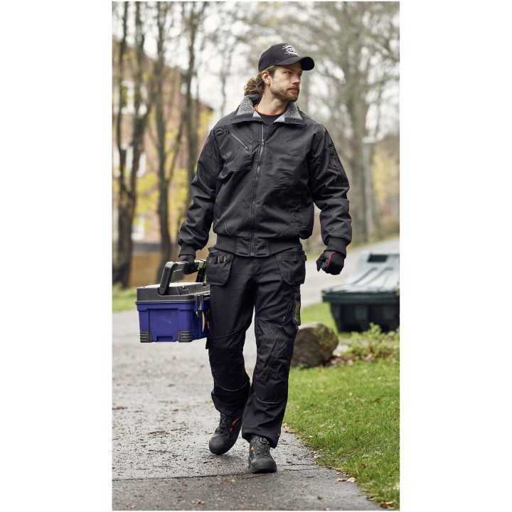 Pilotjacka 1357 Functional Svart Jobman XXXL – bild 7