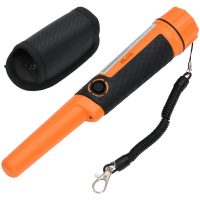 Pinpointer metalldetektor orange vidaXL