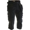 Piratbyxa 2167 Stretch Svart Jobman – miniatyr 2