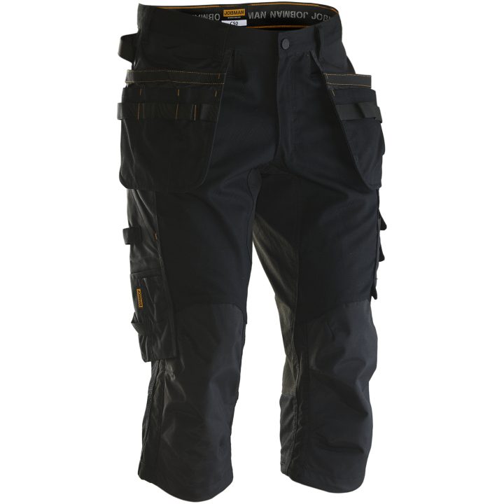 Piratbyxa 2167 Stretch Svart Jobman – bild 2