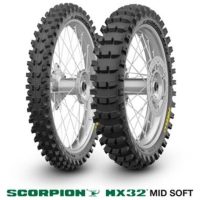 Pirelli New Scorpion MX32 Mid Soft 110/90-19 NHS 62M Re