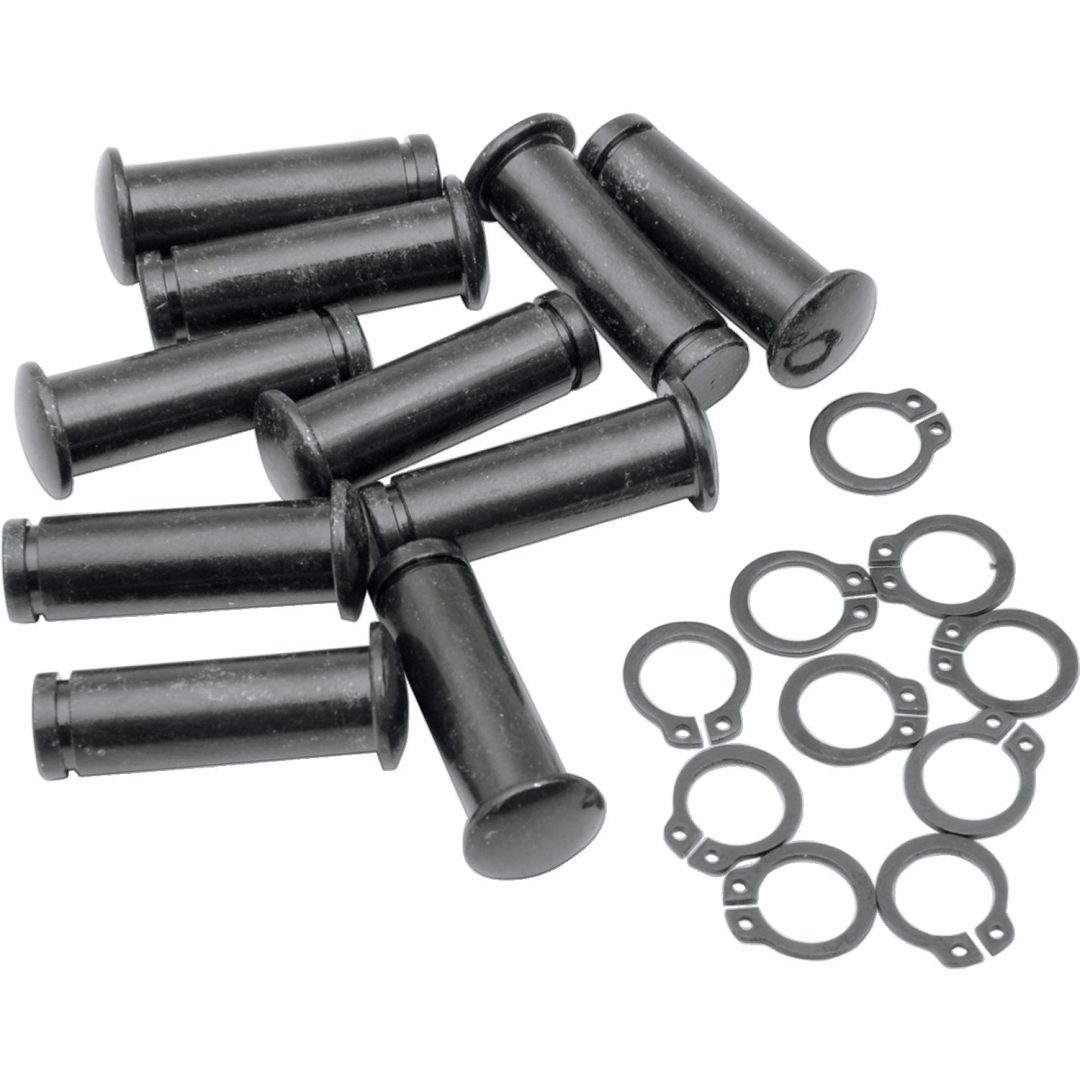 Pivotpin/clip Kit Svart DRAG SPECIALTIES