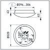 Plafond LED AVR320 10W Dual White Ensto – miniatyr 1