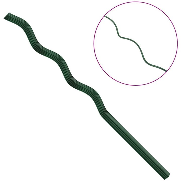 Plant Support Stakes 20 st Stål vidaXL 110 cm – bild 8