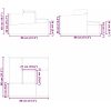 Planterare 80x80x50 cm Galvaniserat stål vidaXL Stor – miniatyr 12