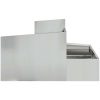 Planterare 80x80x50 cm Galvaniserat stål vidaXL Stor – miniatyr 6