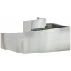 Planterare 80x80x50 cm Galvaniserat stål vidaXL Stor – miniatyr 7