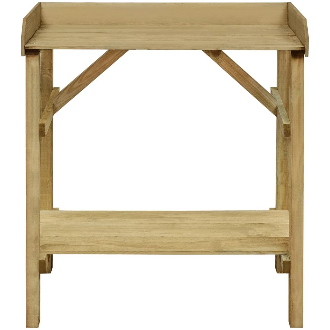 Planteringsbord impregnerad furu 75x40x90 cm vidaXL – bild 2