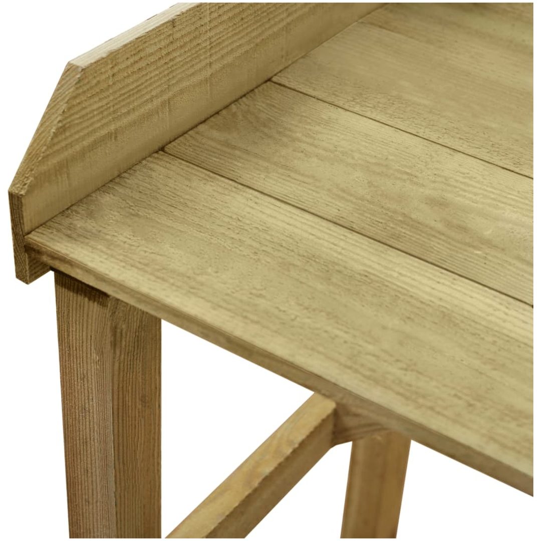 Planteringsbord impregnerad furu 75x40x90 cm vidaXL – bild 5