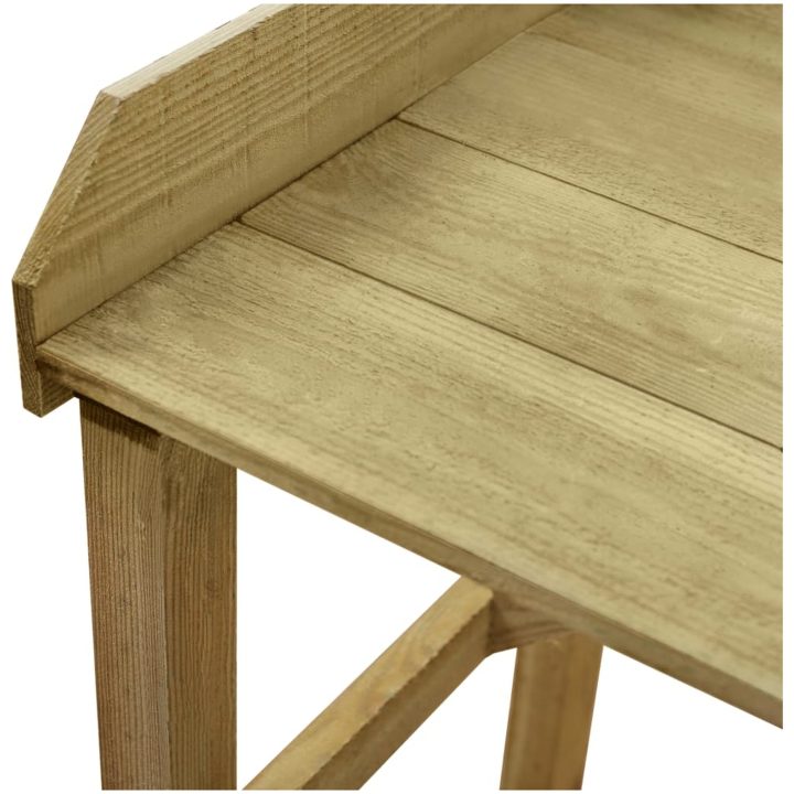 Planteringsbord impregnerad furu 75x40x90 cm vidaXL – bild 5