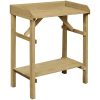 Planteringsbord impregnerad furu 75x40x90 cm vidaXL – miniatyr 1