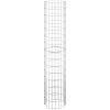Planteringsgabion 3 st upphöjd rund galvaniserat stål 30x150cm vidaXL ⌀30 x 150 cm (3 st) – miniatyr 4