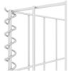 Planteringsgabion H-formad stål vidaXL 260 x 40 x 80 cm – miniatyr 5