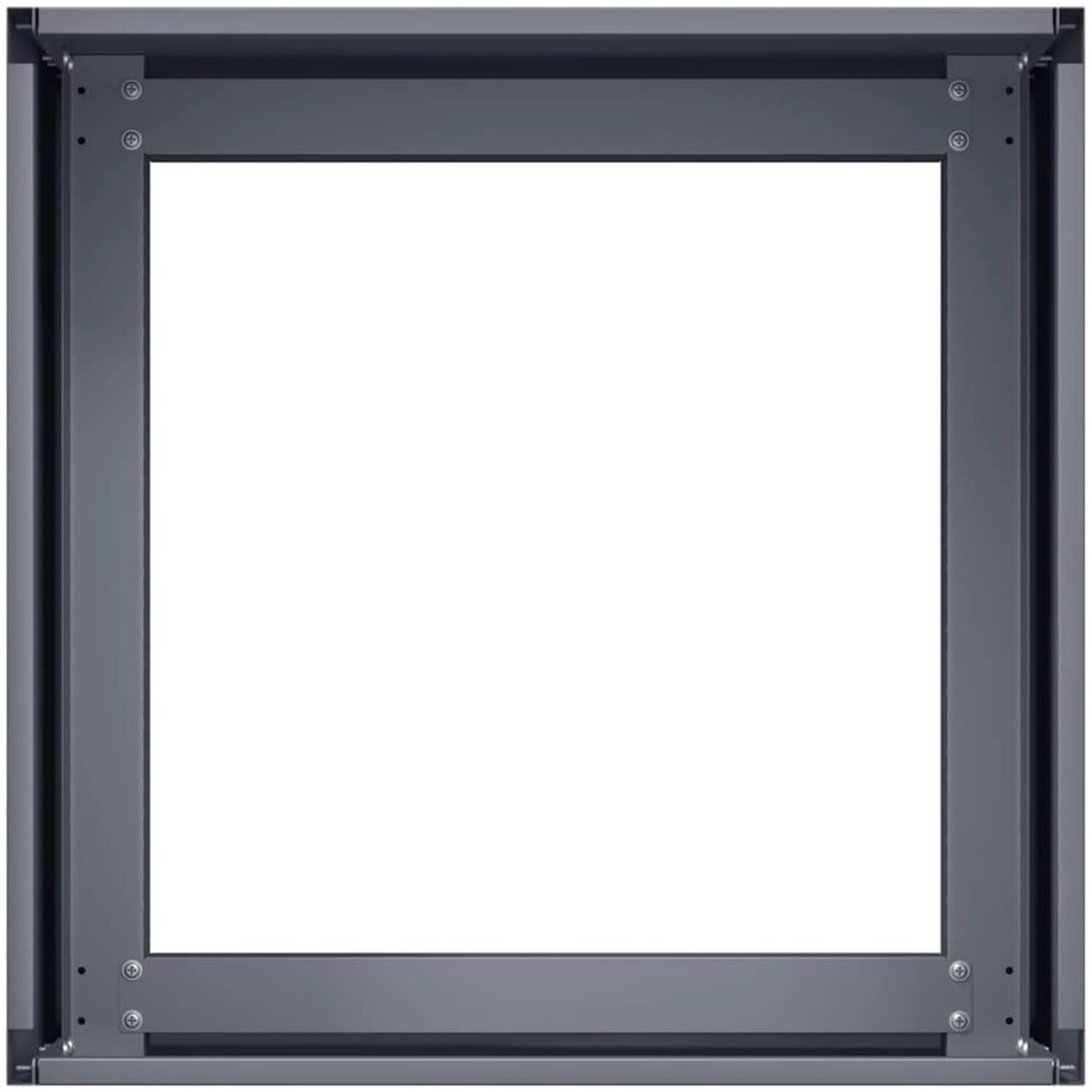 Planteringskärl antracit stål vidaXL 40 x 40 x 30 cm – bild 5