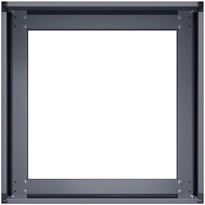 Planteringskärl antracit stål vidaXL 40 x 40 x 30 cm – bild 5